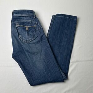 Salsa Jeans Women Wonder Push Up Skinny Jean Size 6/28 Medium Blue Denim Stretch